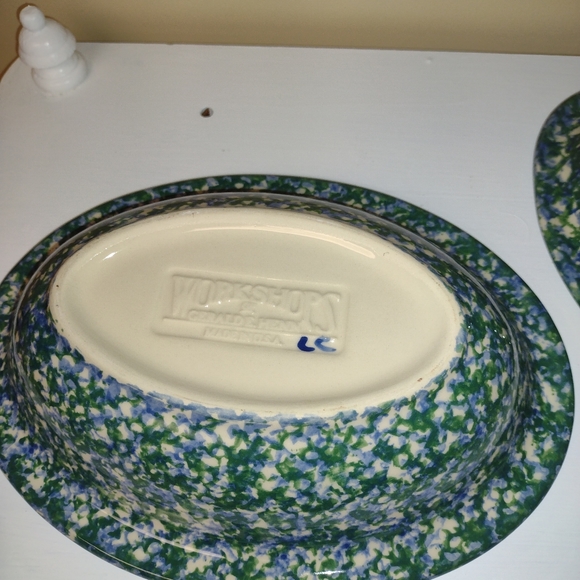 Set of 2 vintage Hen serving dishes - Picture 2 of 6